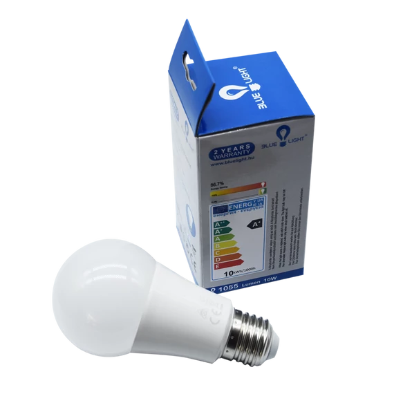 Led 10W A60, E27 1055 lm 4000k Blue Light
