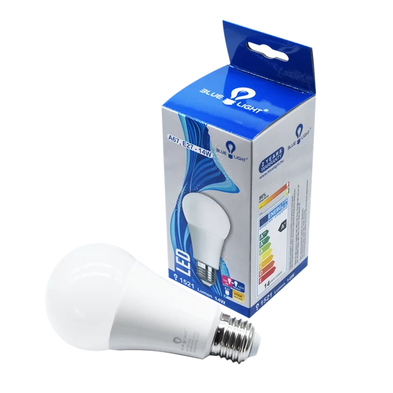 Led 14W A67, E27 1521 lm 2700k Blue Light