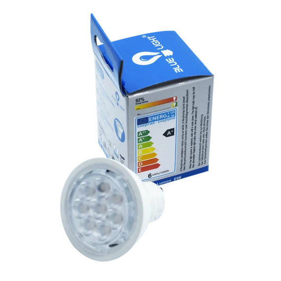 Led 6W GU10 4000k 470lm Blue Light