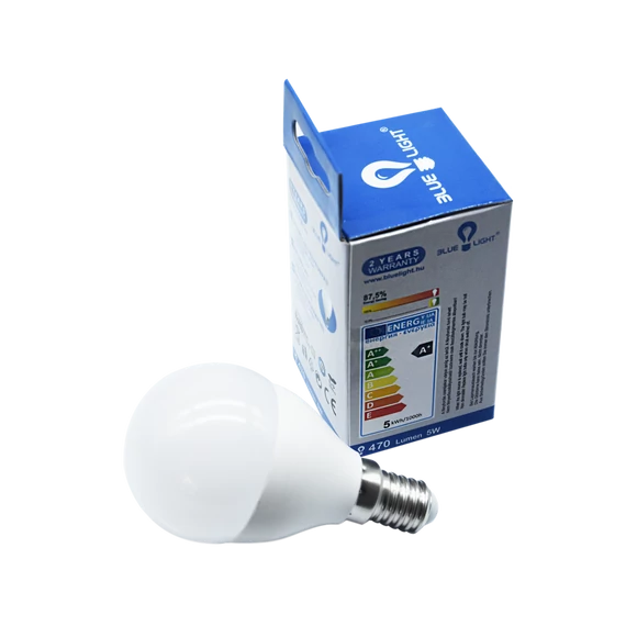 Led 8W A60, E27 806 lm 6500k Led izzó Blue Light