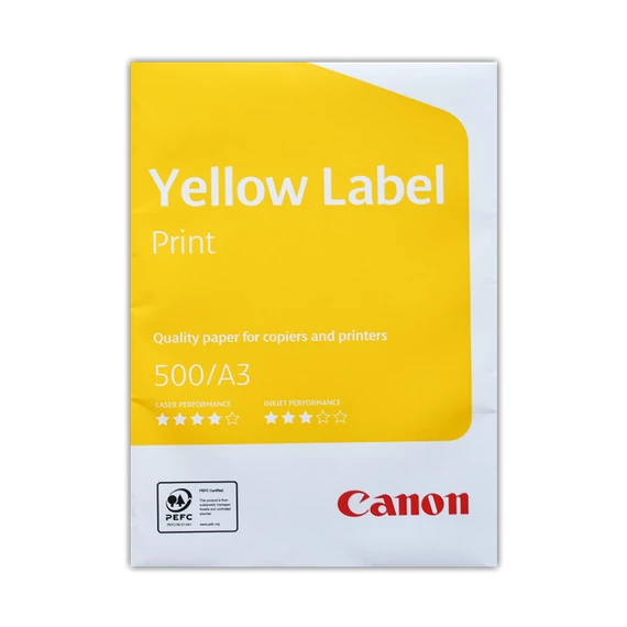 Másolópapír A3, 80g, Canon Yellow Label 500ív/csomag,