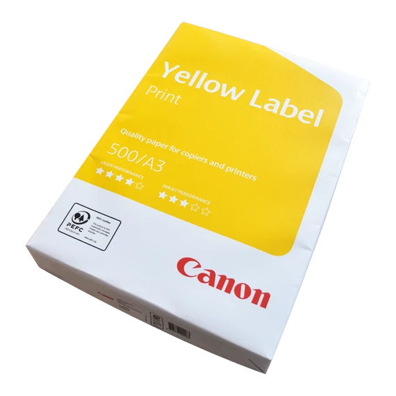 Másolópapír A3, 80g, Canon Yellow Label 500ív/csomag,
