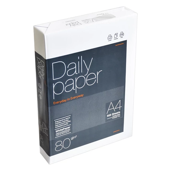 Másolópapír A4, 80g, Daily Paper 500ív/csomag