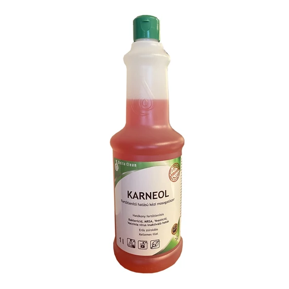 Mosogatószer 1 liter kézi fertőtlenítő hatással Karneol