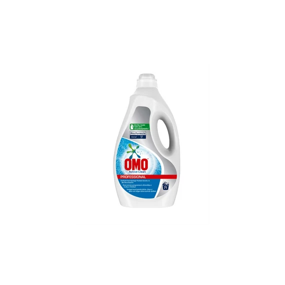 Mosógél 5 liter (71 mosás) fehér ruhákhoz Omo