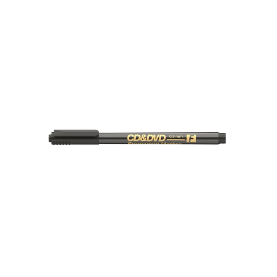 Alkoholos marker 0,5mm, CD/DVD F Ico, fekete