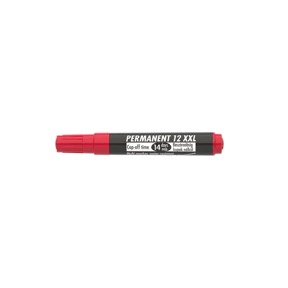 Alkoholos marker 1-4mm, vágott Ico 12XXL piros