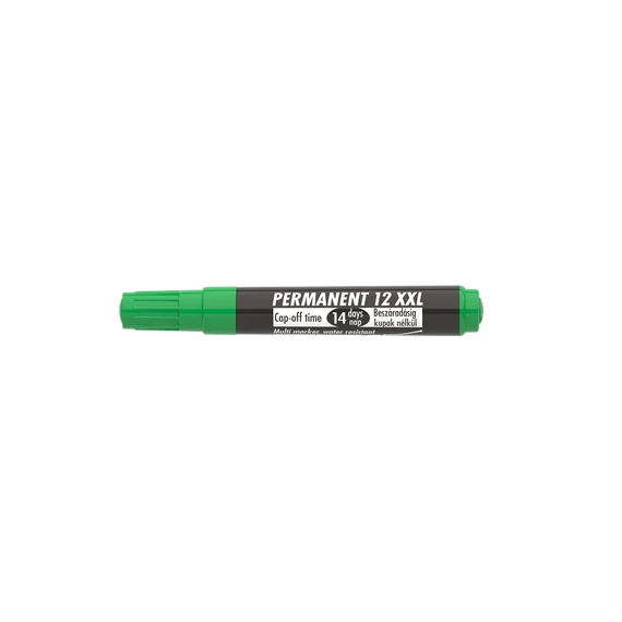 Alkoholos marker 1-4mm, vágott Ico 12XXL zöld