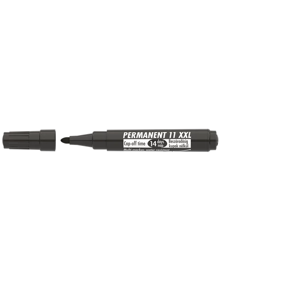 Alkoholos marker 3mm, kerek Ico 11XXL fekete