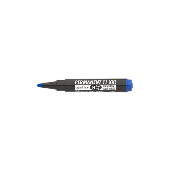 Alkoholos marker 3mm, kerek Ico 11XXL kék