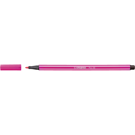 Rostirón, filctoll 1mm, M STABILO Pen 68 rózsaszín