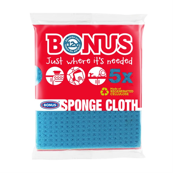 Szivacsos kendő 5 db/csomag Bonus_B156