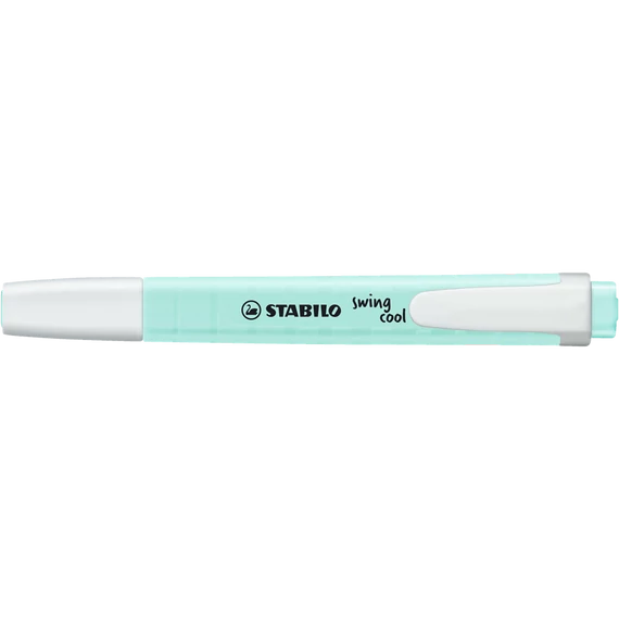 Szövegkiemelő 1-4mm, vágott hegy Stabilo Swing cool pastel 275/113 türkiz