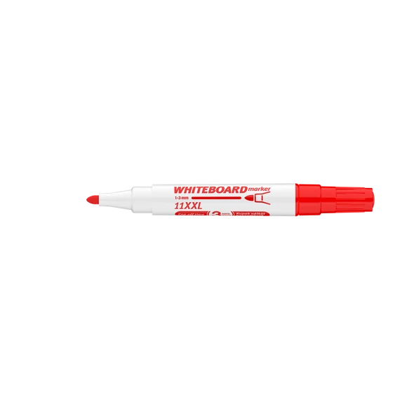 Táblamarker 3mm, kerek Ico 11XXL piros
