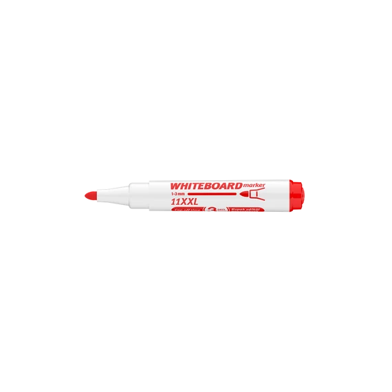Táblamarker 3mm, kerek Ico 11XXL piros