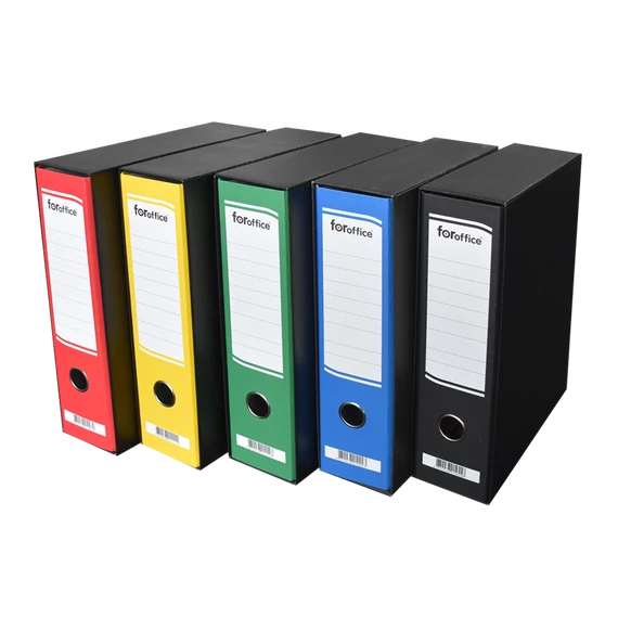 Tokos iratrendező A4, 8cm, Foroffice piros