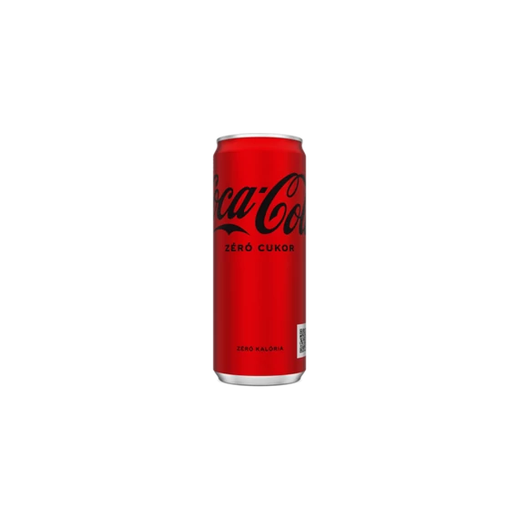 Üdítőital 0,33l Coca Cola Zero DRS