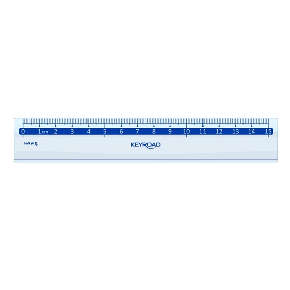 Vonalzó 15 cm, Keyroad klasszikus