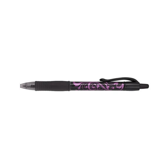 Zseléstoll 0,7mm, nyomógombos Pilot G-2 Victoria medium tip, írásszín rózsaszín