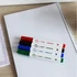 Alkoholos marker készlet, 1-4mm, vágott hegyű, 4-es készlet, Bluering®