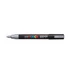 Dekormarker 0,9-1,3mm, PC-3M Uni Posca ezüst