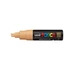 Dekormarker 8mm, Uni Posca PC-8K világos narancs