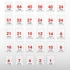 Etikett címke, 70x50,8mm, 100 lap, 15 címke/lap A-Series