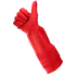 Gumikesztyű extra hosszú 38 cm-es hossz L HoReCa Bonus+ B067