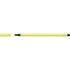 Rostirón, filctoll 1mm, STABILO Pen 68 neon sárga